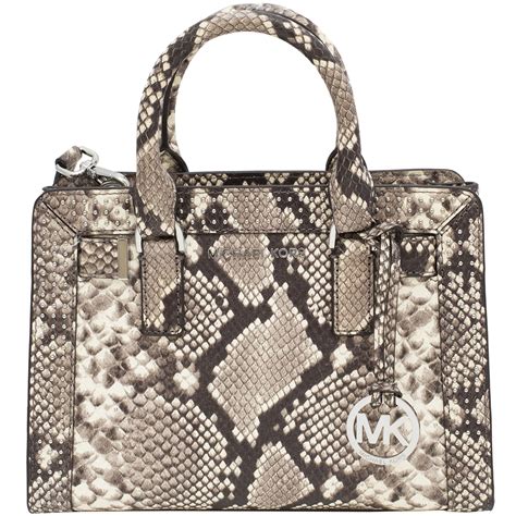 michael kors snakeskin print bag|genuine real snakeskin handbags.